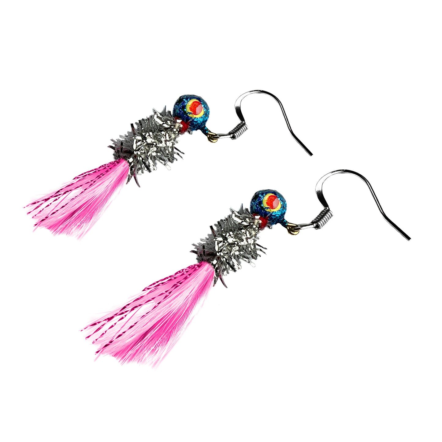 Big Daddy Jig Hand Tied Earrings