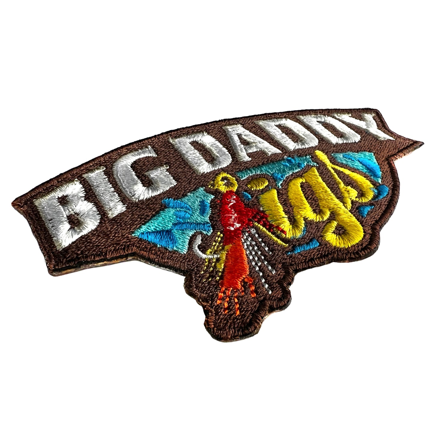 Big Daddy Jigs Custom Embroidered Iron-On Patch