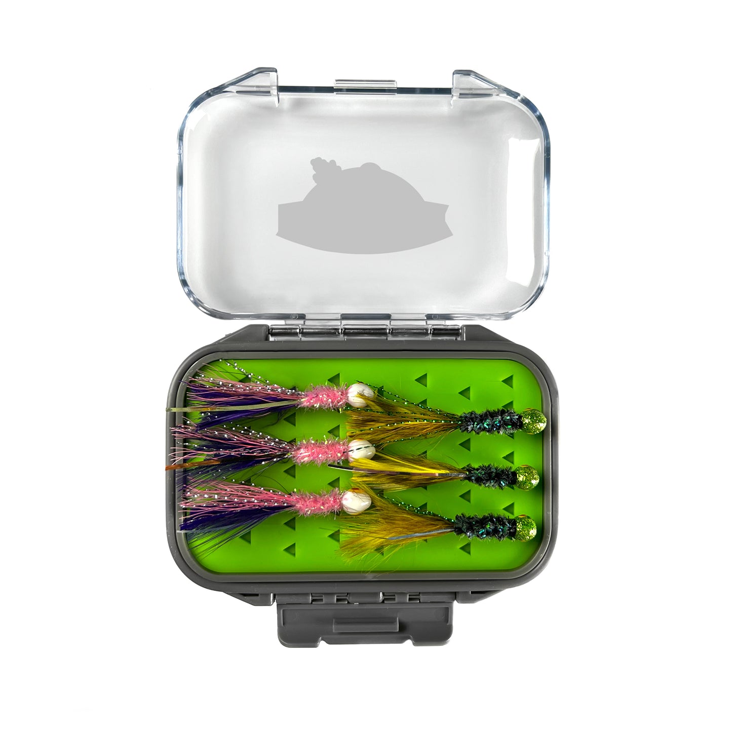 Big Daddy Jigs Pocket Fishing Jig Box /w 15 Hand Tied Jigs