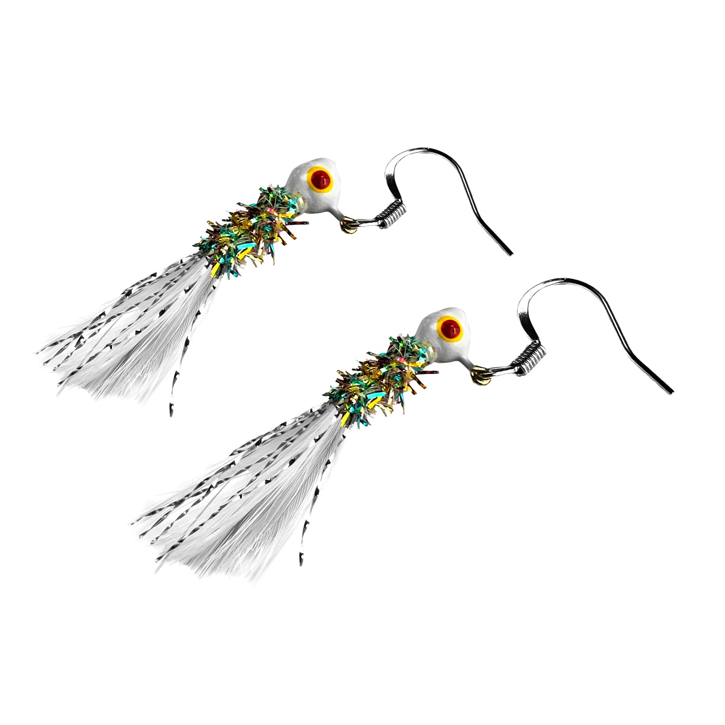 Big Daddy Jig Hand Tied Earrings